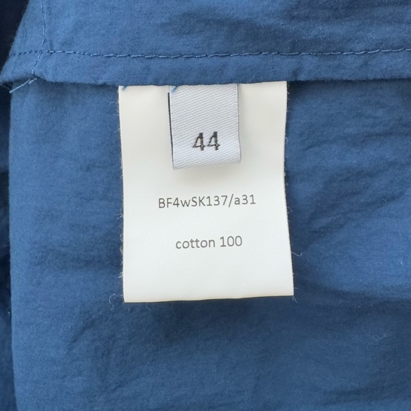 NWT Bergfabel Mara Midi Dress 44 in Deep Blue Italian Made Designer Large - Picture 9 of 12